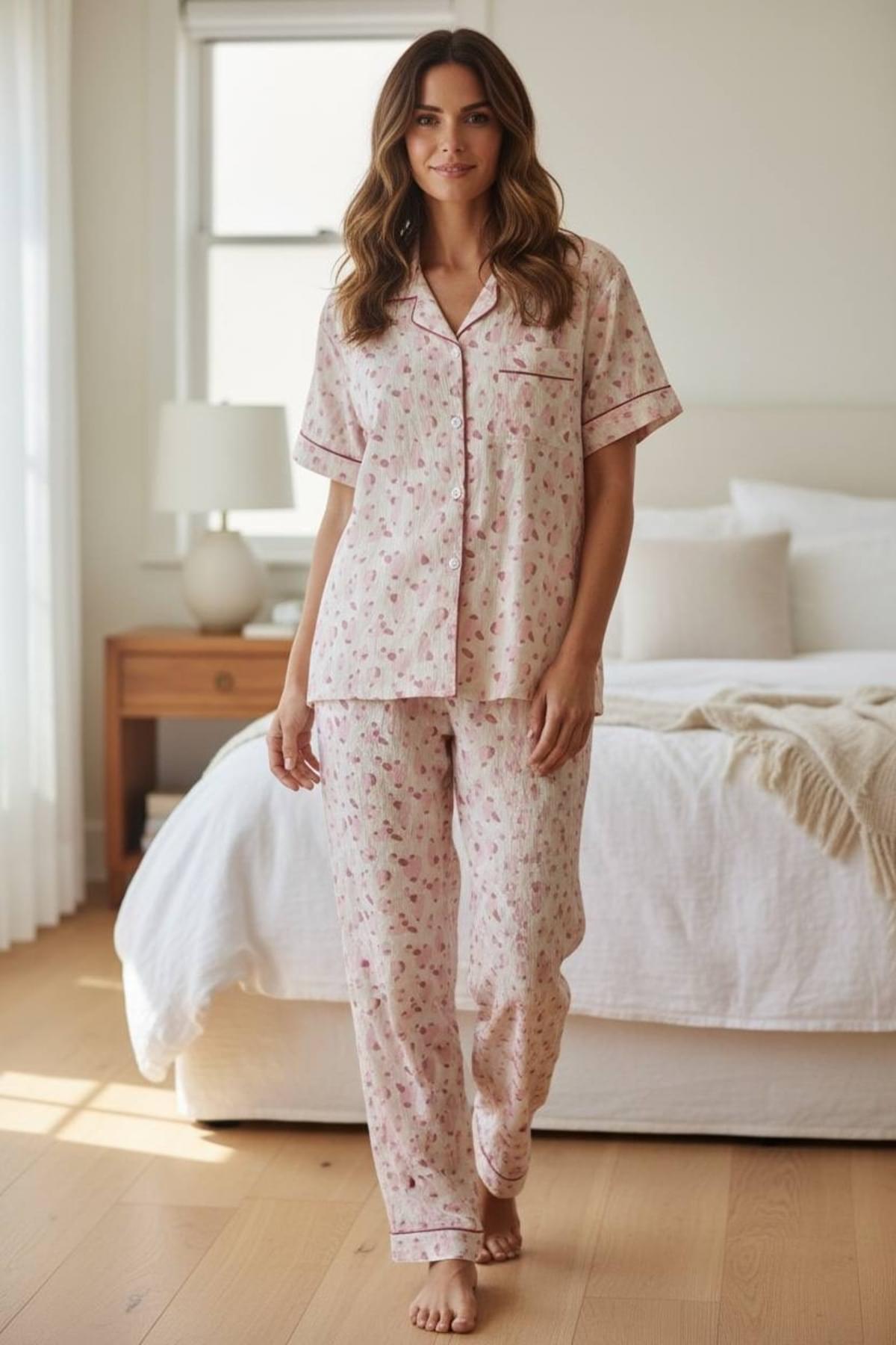 pajama set Women’s Floral – Soft Cotton Comfort Sleepwear pajama set Women’s Floral – Soft Cotton Comfort Sleepwear